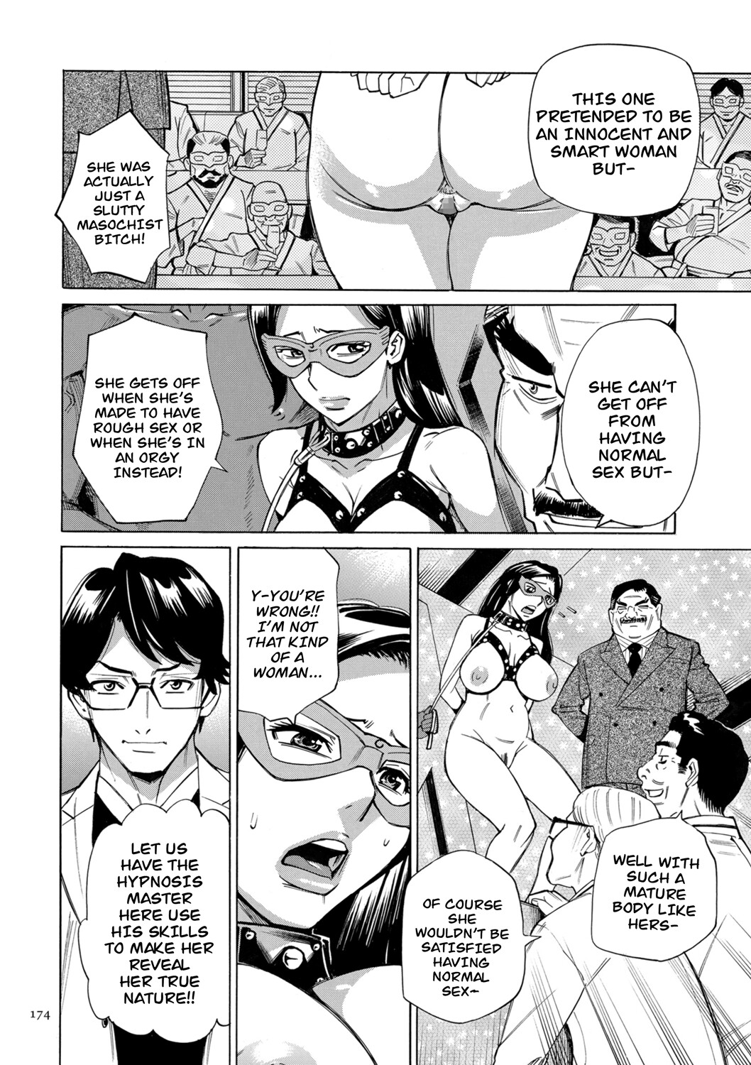 Hentai Manga Comic-Hitozuma Hypnotherapy-Read-174